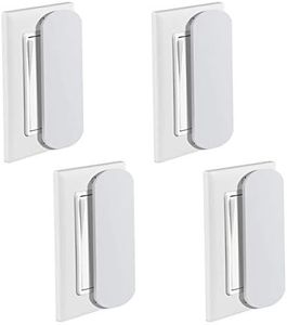 MvToe Magnetic Switch and Outlet Cover Light Switch Guards for Flat Modern Switches Toggle Switches, for Sabbath, Home and Office (4 Pack)