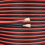 electrosmart 10m Red/Black 14AWG Multi Strand Speaker Cable Wire for Home HiFi/Car Surround Sound Audio etc