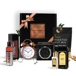 5 Senses Co. Luxury Gift Hamper Set for Men | Sensory Experience with Truly Useful Gifts | Long Lasting Perfume, Bracelet & More | Birthday, Anniversary Gift for Men, Husband, Dad, Boyfriend