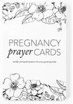 DUNCAN & STONE PAPER CO. Pregnancy Prayer Cards for Parents/Grandparents (20 Cards) - One-of-a-Kind Pregnancy Congratulations Gift - Bible Verse Cards - New Mom Essentials