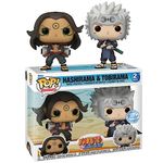 Funko Pop! Animation: Naruto - 2 Pack Hashirama & Tobirama - Naruto Shippuden - Collectable Vinyl Figure - Gift Idea - Official Merchandise - Toys for Kids & Adults - Anime Fans