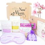 Bellalisia New Mum Pamper Kit, Relaxing New Mum Gifts, Ideal Baby Shower Gifts for Mum. New Mum Hamper Essentials, Pamper Presents for First Time Mummy. Mothers Self Care Spa Box Set to Relax.