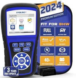 UDIAG A200 Full System Diagnostic Scan Tool OBDII Check Engine Light Bi-Directional All Reset Services OBD2 Car Scanner, Auto VIN, Advanced Coding, Lifetime Free Update for BMW/Mini/Rolls Royce