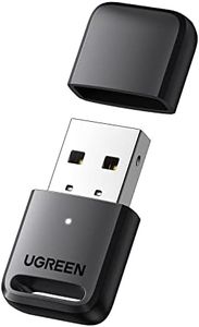 UGREEN Adaptador Bluetooth para PC, Mini Portátil USB Bluetooth 5.0, Compatible con Windows 11/10/8.1/7, Pen Bluetooth PC para Bluetooth Auriculares/Teclado/Ratón/Altavoces, Moviles, Mando de PS5