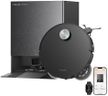 DREAME X60 Ultra Robot Vacuum and Mop, 3.13in Ultra-Thin Design, 3.47in Obstacle Clearing, 35,000Pa Suction, Self Emptying&Refilling, Mop Self-Cleaning, 100% Detangling, 280+Obstacle Avoidance, Black