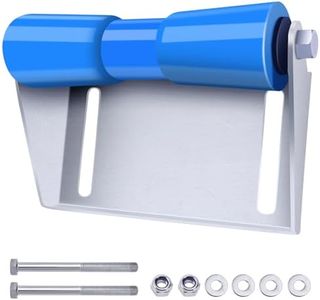 XIANGZI 12" Boat Trailer Rollers with Brackets Galvanized Steel Keel Roller Assembly Kit for Easy Water Launch