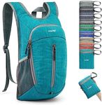 G4Free Small 10L Hiking Backpack Lightweight Foldable Rucksack Casual Travel Daypacks Mini Unisex Bag