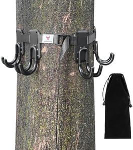 WILDARES Treestand Strap Hangers with Metal Hooks for Tree Stand Platform Sadle Hunting Gears