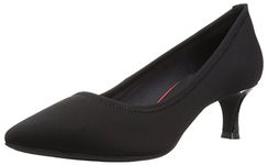 Rockport Women's Kalila Pump Dress, Black Elastic, 9