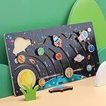 Solar System Model Board with 9 Pla