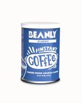 Beanly Instant Classic Coffee 100 gram | Makes 50 Cups | Freeze Dried Coffee | Espresso, Latte, Cappucino | Hot & Cold Coffee | 100% Arabica Beans