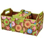 Picnic at Ascot Trunk Organizer and Cooler Set -Floral