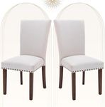 COLAMY Upholstered Parsons Dining C