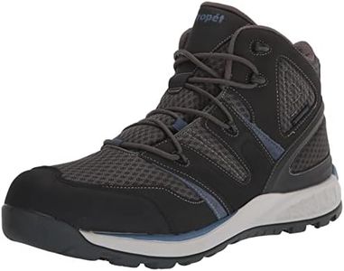 Propét Men's Veymont Hiking Shoe, Grey/Blue, 10 X-Wide