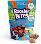 Rooster Bites Chicken and Quail Egg Cat and Dog Treats - High Protein All Natural Freeze Dried Training Treats - Raw Diet Friendly Healthy Snack or Meal Topper Made in USA