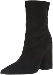 NINE WEST Women's Xrey Ankle Boot, Black, 10