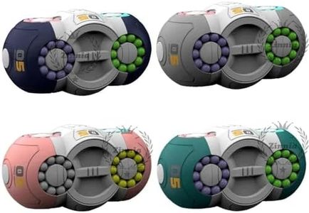 Magic Bean Puzzle Toy, 8 Sided Rotating Magic Bean Cube Fidget Toys, Magic Bean Puzzle Spinner Toy for Children, Stress Relief Rotating Bead Puzzle Game for Kids Birthday Gift for Boys & Girls