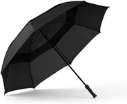 ShedRain Windjammer Vented Manual Golf Stick Black Umbrella, 1 EA