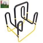 Suspenz Double-Up SUP Stand, Holds 2 Stand Up Paddle Boards or Surfboards, Yellow (22-9936)