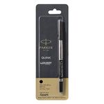 Parker Ultra Fine Navigator Refill | Black Ink Color| Smudge Free Writing Experience | Precision Writing