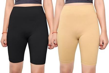 Women WORTH Cotton Cycling Shorts for Women Combo Pack 2