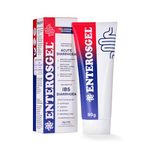 Enterosgel IBS Relief Gel Tube - Oral Intestinal Adsorbent for Acute Diarrhoea & Stomach Pain Relief, Bloating Relief & Trapped Wind Relief - Treats Root Causes, Suitable for Children & Adults, 90g