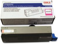 OKI Data 44318602 Toner for Series C711 Printers , Type C16 , 11.5K Yield Magenta