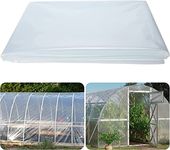 Yaegoo Greenhouse Plastic Film, 6 Mil Thickness Greenhouse Plastic Sheeting, Clear Polyethylene Film UV Resistant for Gardening, Farming, Agriculture (10 x 26 FT)