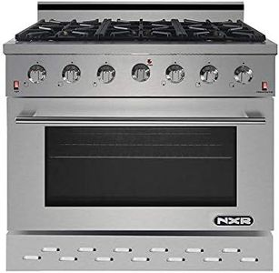 NXR 36" 5.5 cu.ft Pro-Style Propane Gas Range with Capacity Convection Oven, Stainless Steel SC3611LP