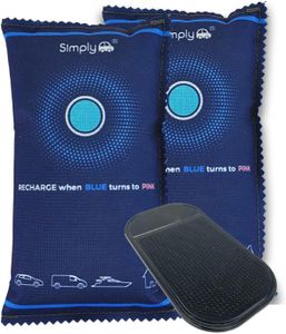 Simply Auto Car Dehumidifier 2-Pack – Moisture Absorber Bags