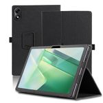 Case for Blackview Tab 9 WiFi 11 inch, Blackview Tab 9 WiFi Tablet Case, Folding Stand Protective Cover with Pencil Holder and Wrist Strap, Full Protection. (Black)