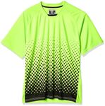 Ventura Short Sleeve Goalkeeper Goalie Jersey - Moisture-Wicking, Lightweight, and Sublimated Design for Soccer Keepers Both Youth and Adults | Neon Green/Black, Size Youth Medium