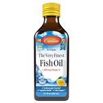 Carlson The Very Finest Fish Oil Liquid Omega-3 Lemon, 200ml