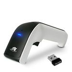 ScanAvenger Wireless Portable 1D&2D Bluetooth Barcode Scanner: Hand Scanner 3-in-1, Cordless, Rechargeable Scan Gun for Inventory - USB Bar Code/QR Reader (1D&2D with No Next Gen Stand)