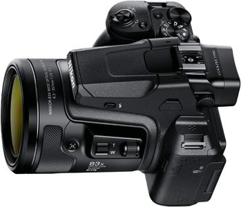 Nikon COOLPIX P950 Digital Camera, Black – 83x Optical Zoom