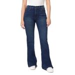 kensie Jean Midrise Side Slit Flare 32-Inch Inseam, Griffith, 6