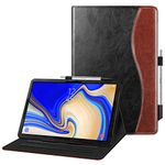 FINTIE Case for Samsung Galaxy Tab S4 10.5 Inch Tablet (SM-T830/T835/T837) - Multi-Angle Viewing Stand Cover with Protective S Pen Holder Auto Sleep/Wake Feature, Dual Colour