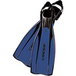 Cressi Fins: Pro Light Lightweight | Open Heel | Travel Fins for Scuba Diving and Snorkelling (L/XL - Black/Blue)