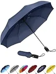 Repel Portable Travel Umbrella - Windproof, Compact Umbrella for Wind, Rain, Car, Golf, Backpack