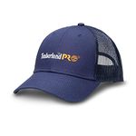Timberland Unisex-Adult Core Logo Low Profile Trucker Cap, Navy, One Size