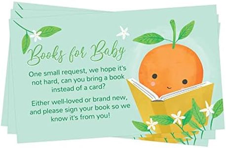 Wish Clover Little Cutie Baby Shower Book Request Cards (24-Count)