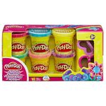 Play-Doh Sparkle 6-Pack of Glitter Compound in 2-Ounce Cans, Non-Toxic, Ages 3 Years and Up, Multi Color