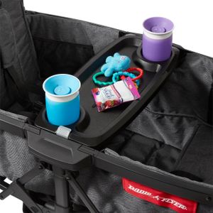 Radio Flyer Voya Stroller Wagon – Convertible Kids Push Pull Cart