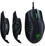 Razer Naga Trinity Gaming Mouse: 16,000 DPI Optical Sensor - Chroma RGB Lighting - Interchangeable Side Plate w/ 2, 7, 12 Button Configurations - Mechanical Switches, Black