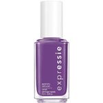 essie expressie™ vegan quick-dry nail polish, 8-free formula, IRL, purple, 10ml