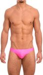 Gary Majdell Sport Mens New Solid No Stitch Pink Thong Medium