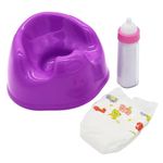 BE MY BABY Addo Potty Time Set – Doll Accessories Playset for Children Ages 3 Years and Over