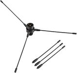 UAYESOK Mobile Base Antenna Ground Plane Kit, VHF/UHF 2m/70cm PL259 to SO239 Ground Plane Mount Antenna, 136-174MHZ/400-470MHZ