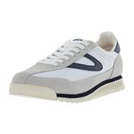 TRETORN Women's Rawlins3 Fashion Sneaker, White/Navy, 7.5 UK