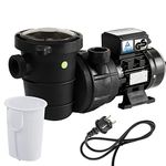 Arebos Swimming Pool Pump 600 W | Filter Pump | Circulation Pump | Pool Pump | Low-Noise | up to 15,900l/h